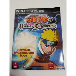 Naruto: Uzumaki Chronicles Prima Official Strategy Guide Sony Playstation 2